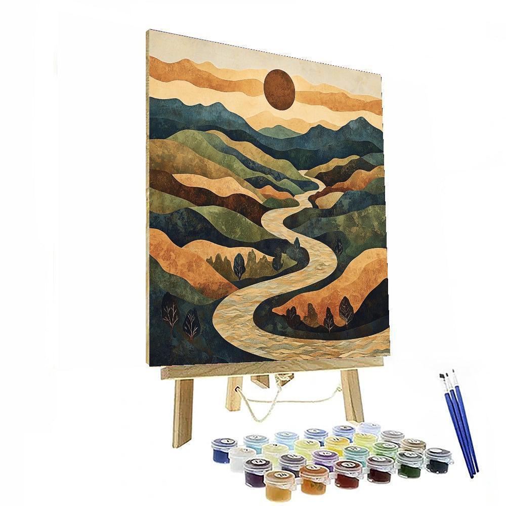 Frida Kahlo Inspired Spirit Of The Earth  Paint By Color