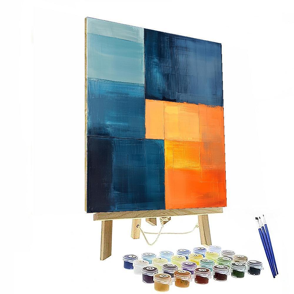 Mark Rothko Inspired Ethereal Dimensions  Numbered Painting Kits