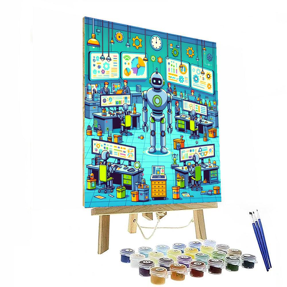 Robot Innovators League Numbered Painting Kits