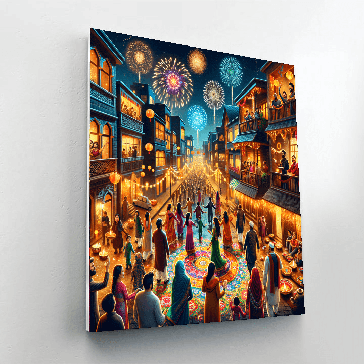 Diwali Fest - India Numbered Painting Kits