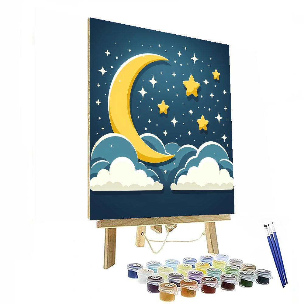 Moonlight Magic Painting By Numbers Kit