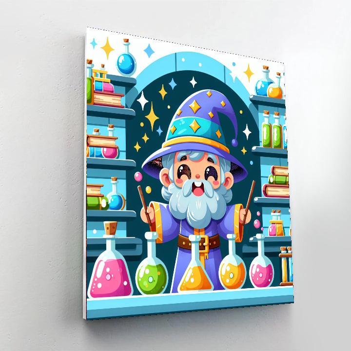 Magic Potion Laboratory Numbered Painting Kits