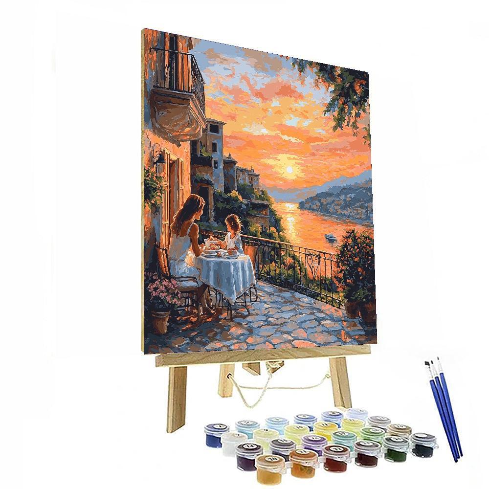 Morning Hues Of Love Numbered Painting Kits