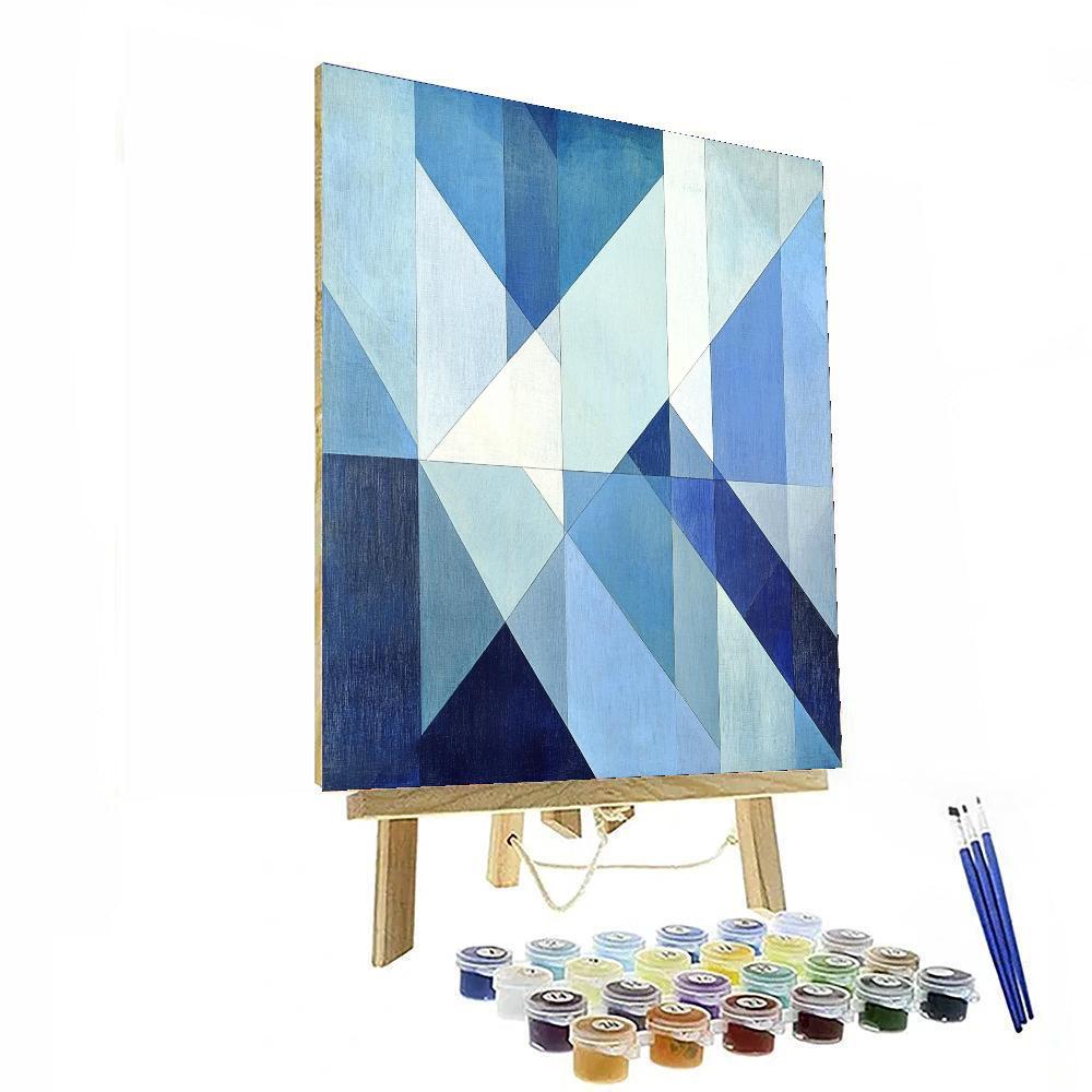 Kazimir Malevich Inspired Subtle Movements  DIY Paint By Numbers