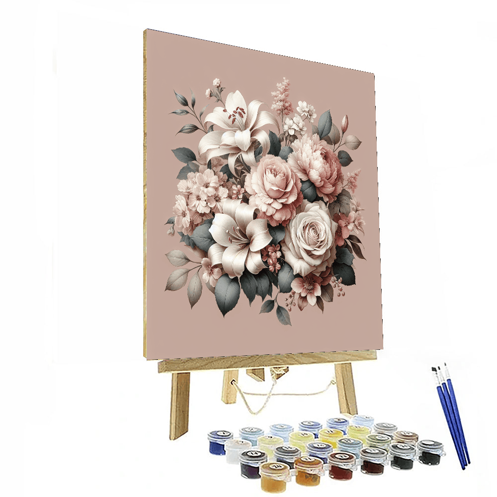 Timeless Floral Elegance - DIY Painting By Numbers Kit – Artistry Rack