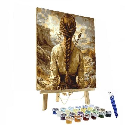 Jennifer Lawrence: The Daring Journey Of Katniss Everdeen Paint By Color