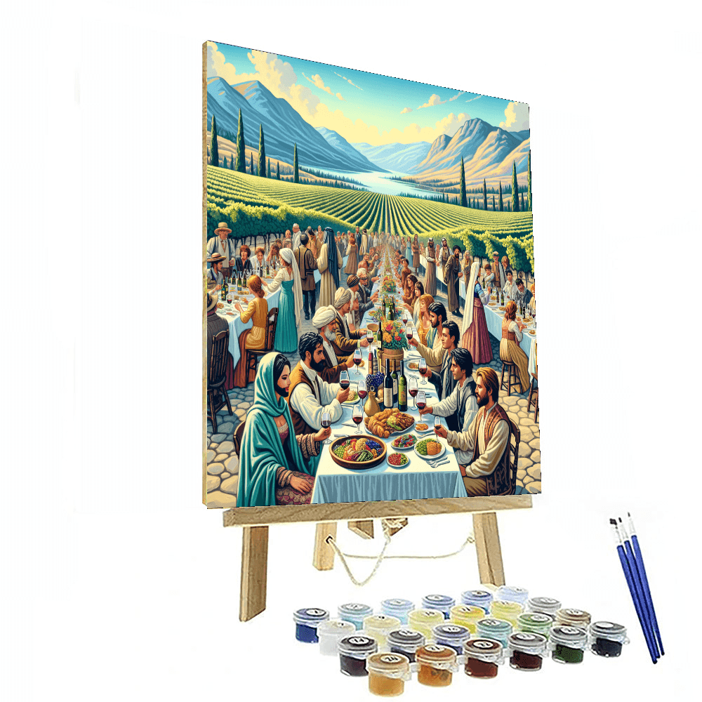 Okanagan Wine Festival DIY Paint By Numbers