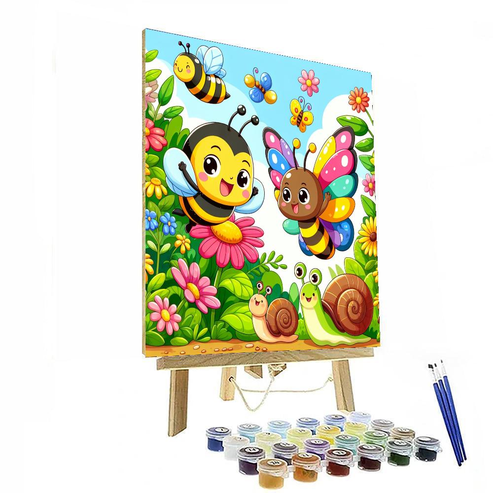 Happy Garden Helpers Number Painting