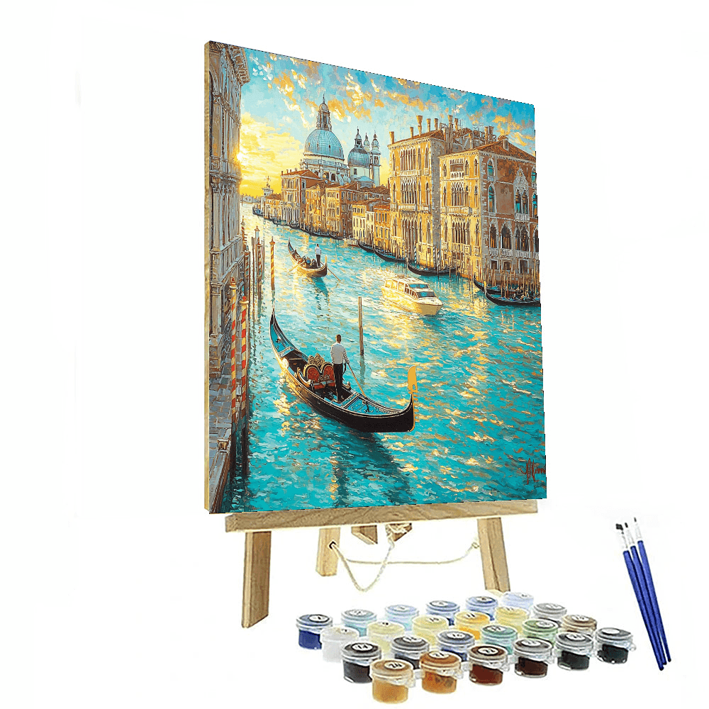 Grand Canal Venice - Italy DIY Paint By Numbers