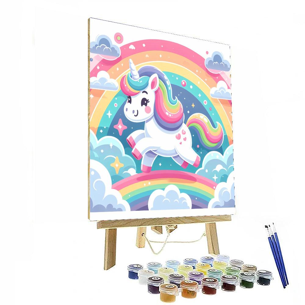 Magic Unicorn Adventure Numbered Painting Kits