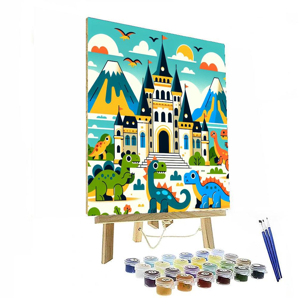 Dino Kingdom Numbered Painting Kits