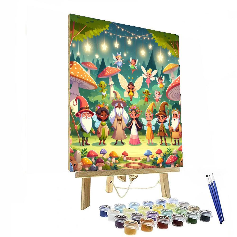 Funky Fantasy Adventures Paint By Numbers