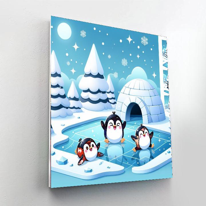 Winter Fun Wonderland Paint By Numbers Kits
