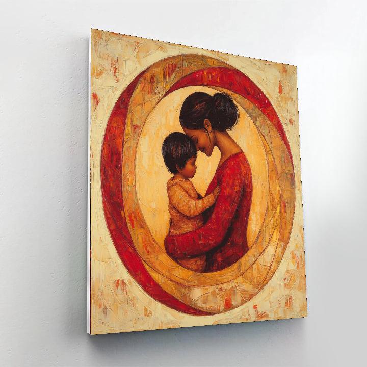 Circle Of Warmth Number Painting