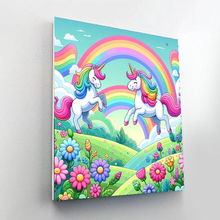 Dreamy Unicorns Adventure Numbered Painting Kits