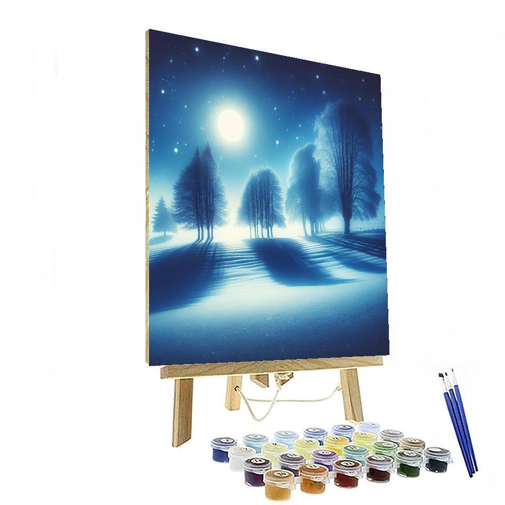 Silent Night's Dream Number Painting