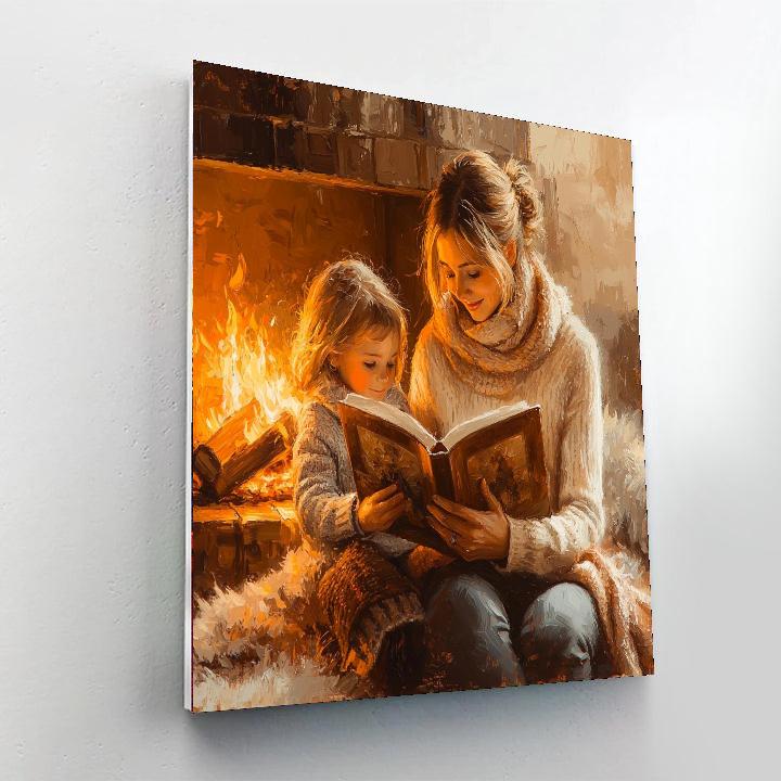Fireside Storytime DIY Paint By Numbers