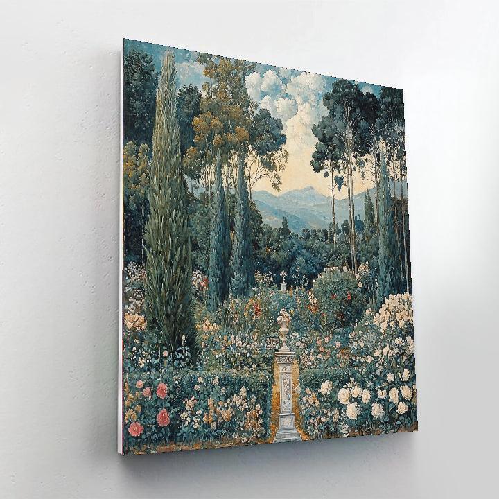 Sandro Botticelli Inspired Renaissance Garden Fantasy  Paint By Numbers