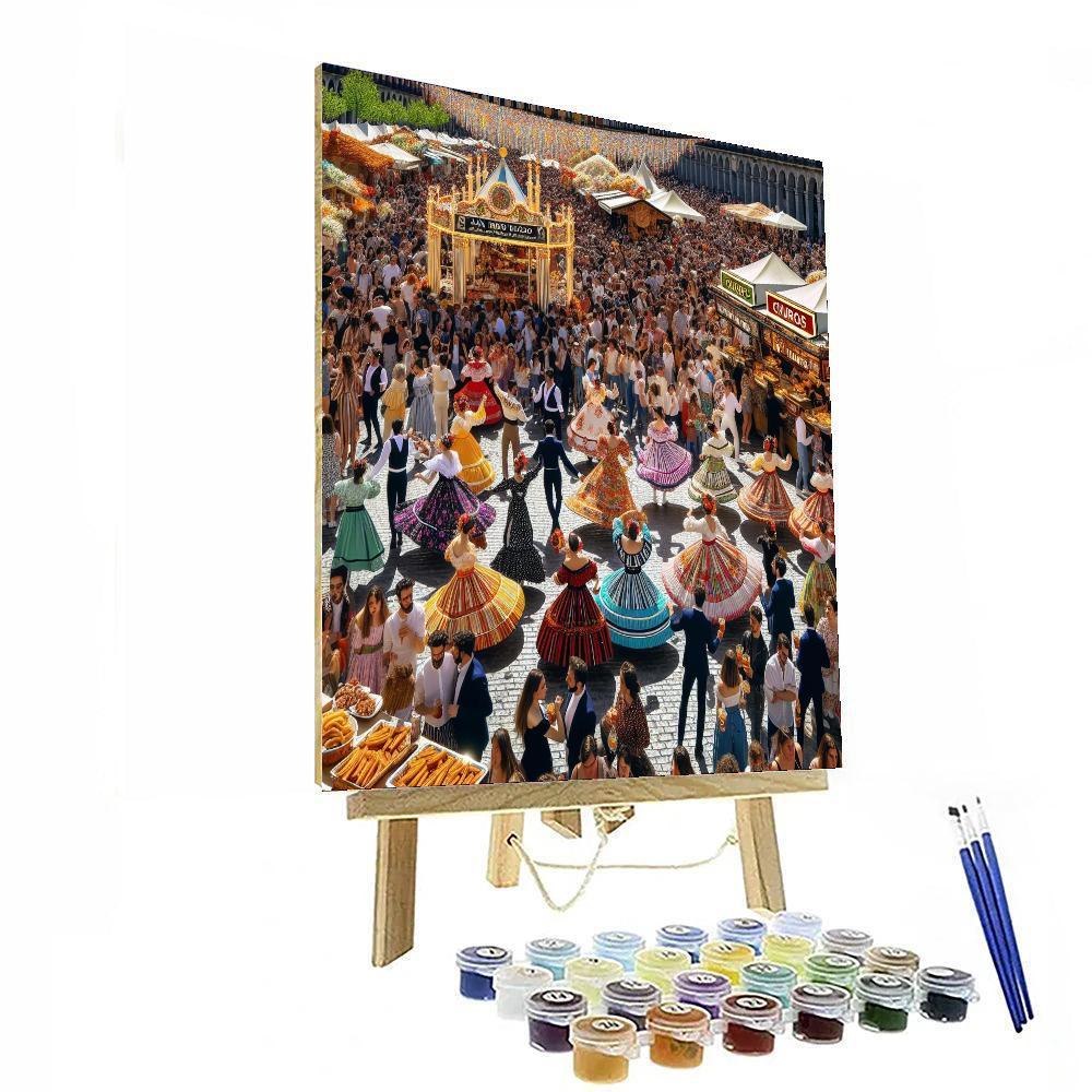 Festa De San Isidro Paint By Numbers Kits