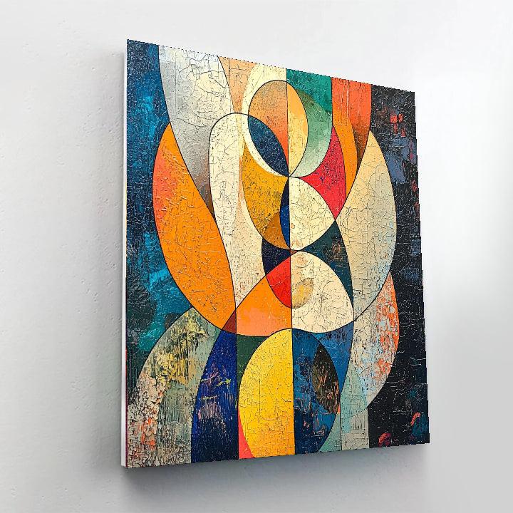 Frida Kahlo Inspired A Dance With Shadows  Paint By Numbers Art