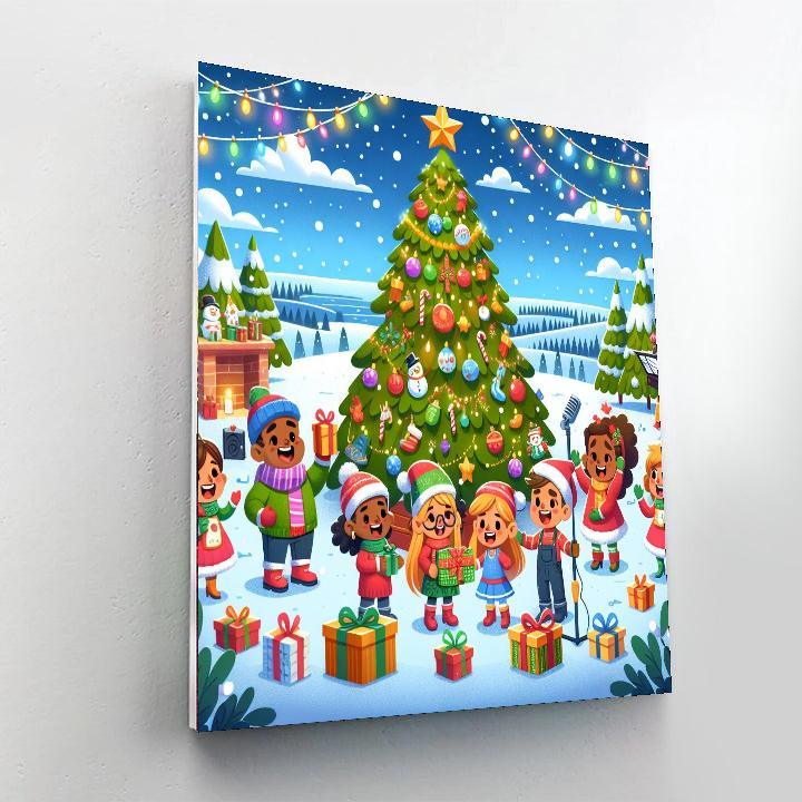 Charming Christmas Adventures Paint By Numbers Kits