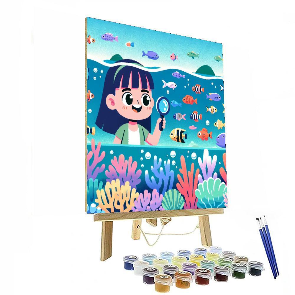 Marine Life Expedition Numbered Painting Kits