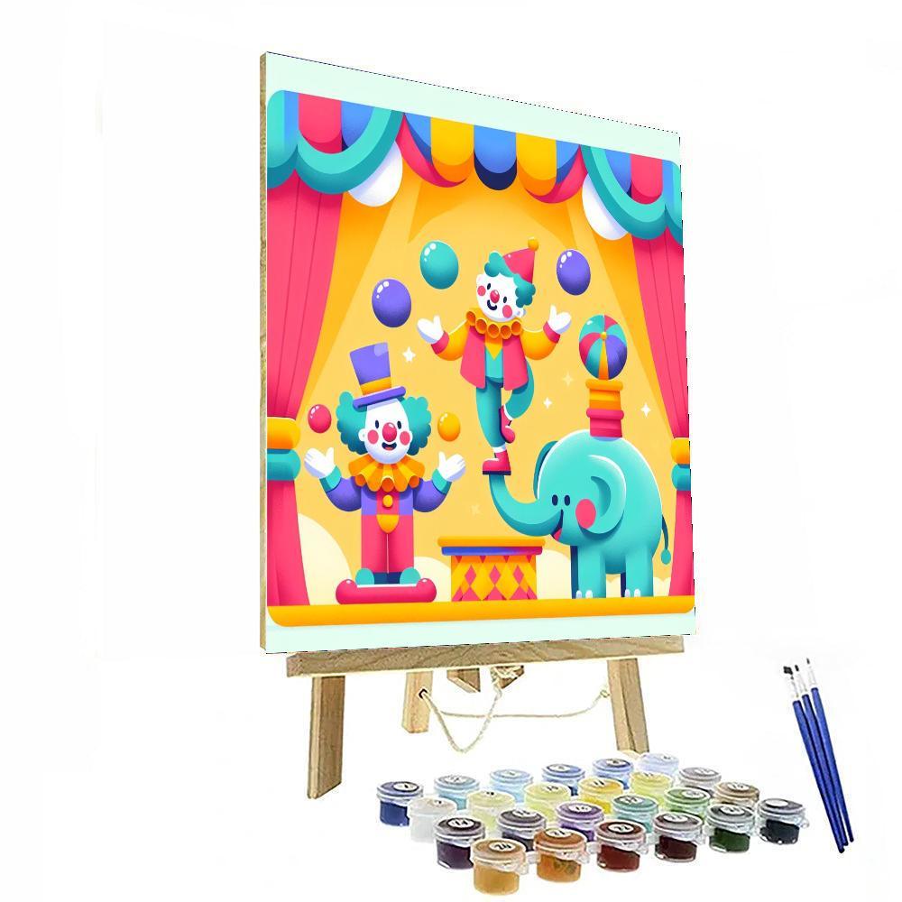 Circus Magic Adventure Paint By Numbers Kits