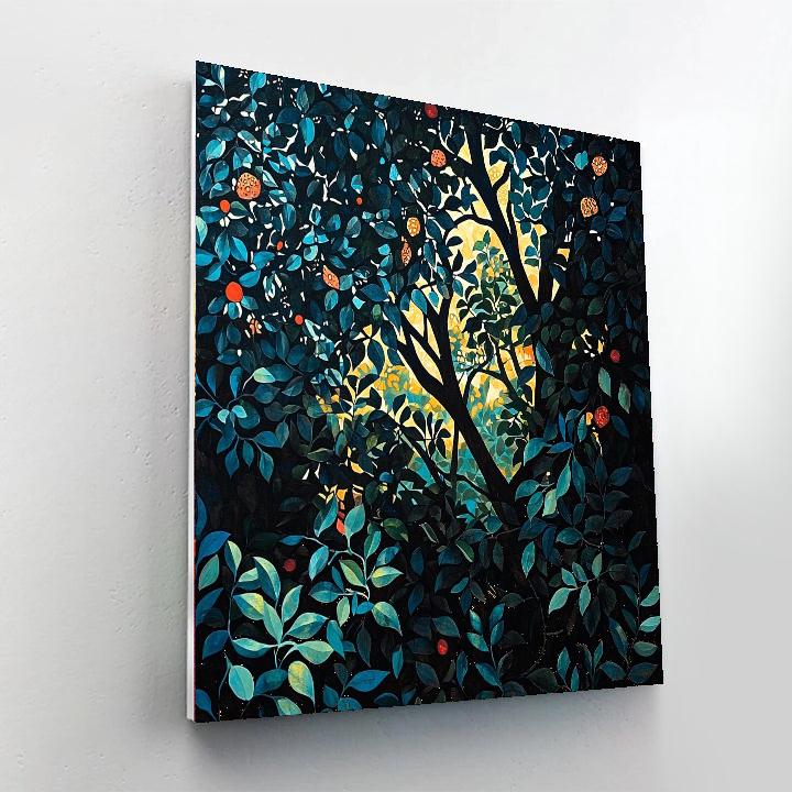 Frida Kahlo Inspired Symbolic Shadows  Numbered Painting Kits