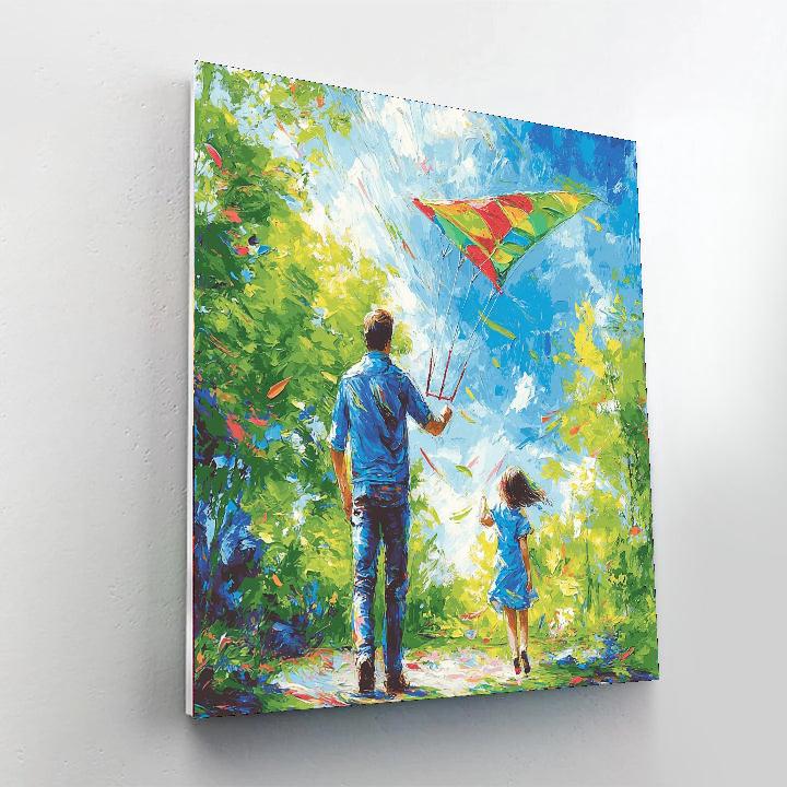 The Joy Of Playing Together Painting By Numbers Kit