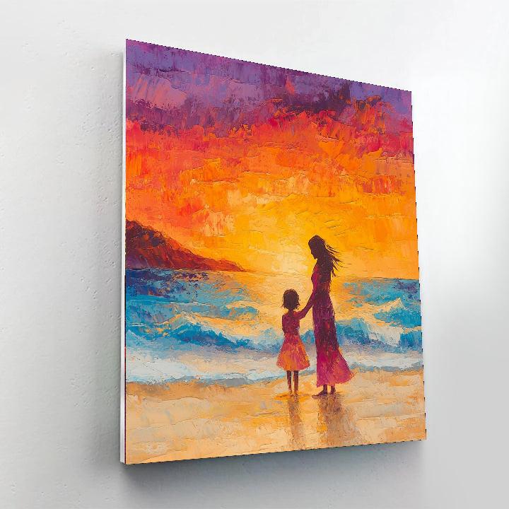 Heartfelt Journey Together Painting Number Kit