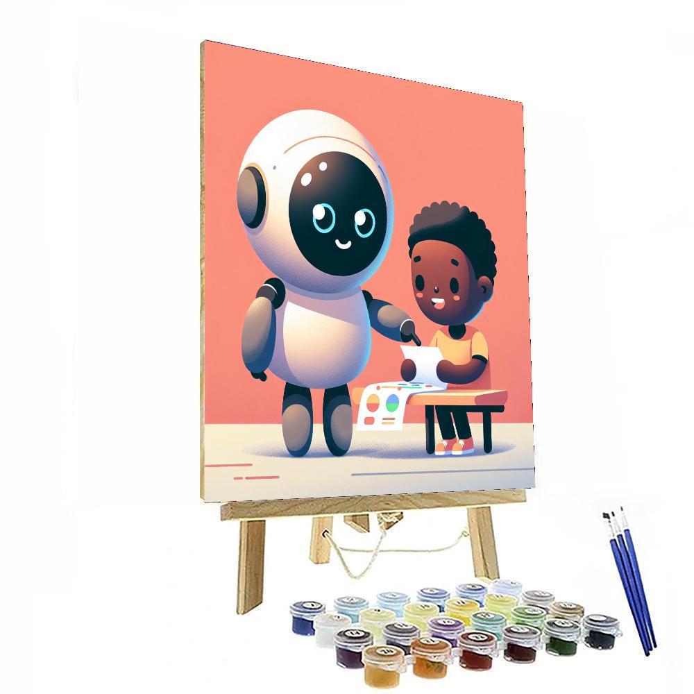 Robot Revolution Journey Painting Number Kit