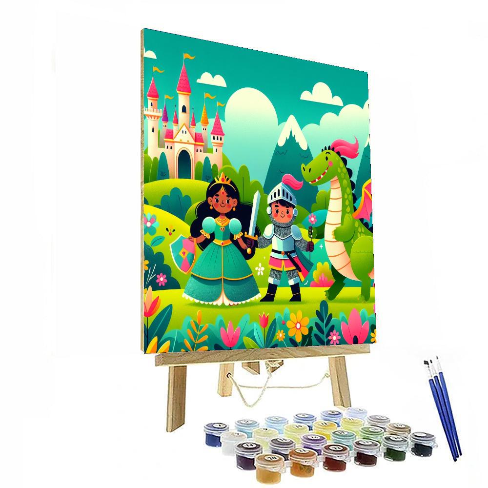 Adventure In Fairytale Land Paint By Number