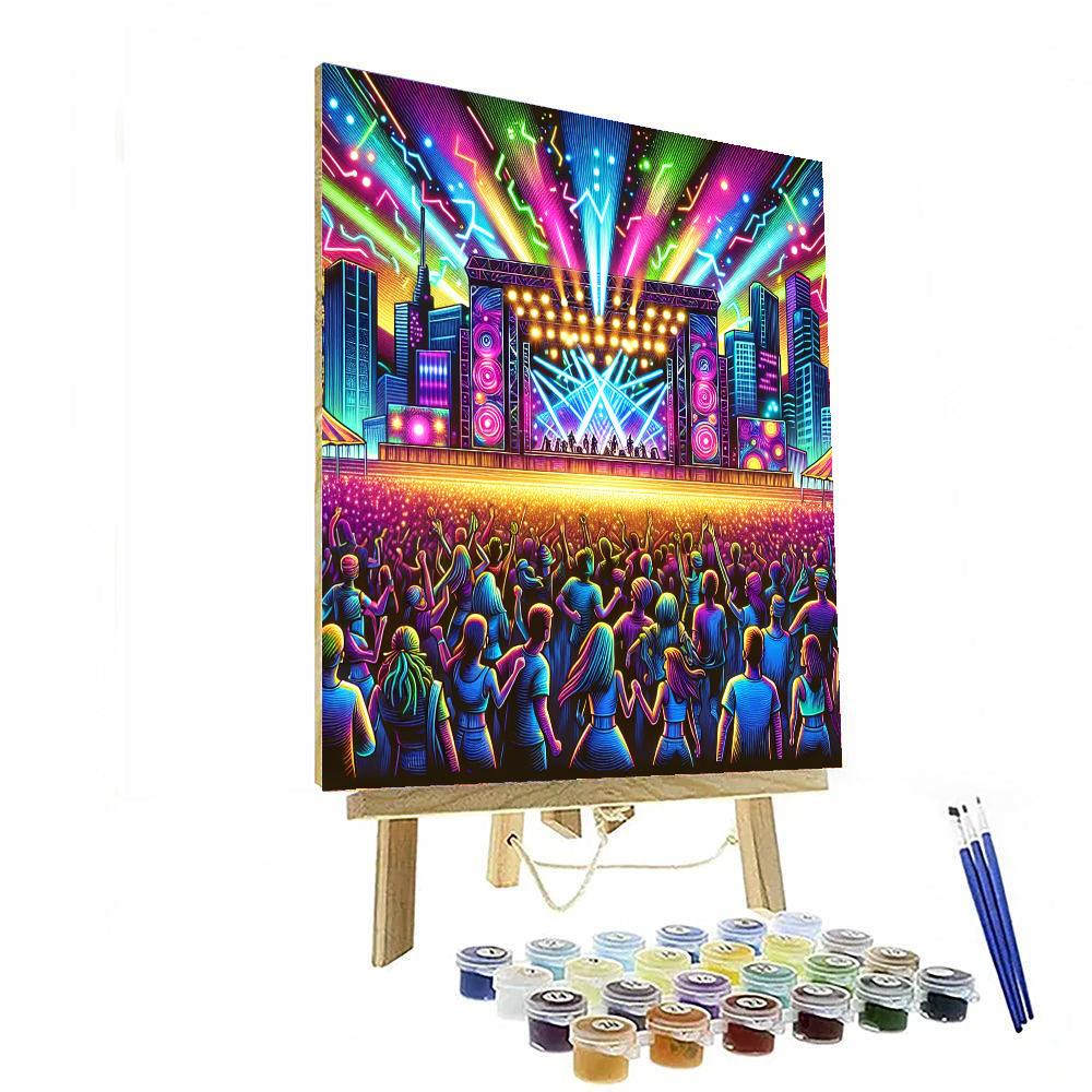 Ultra Music Festival - Miami Painting Number Kit