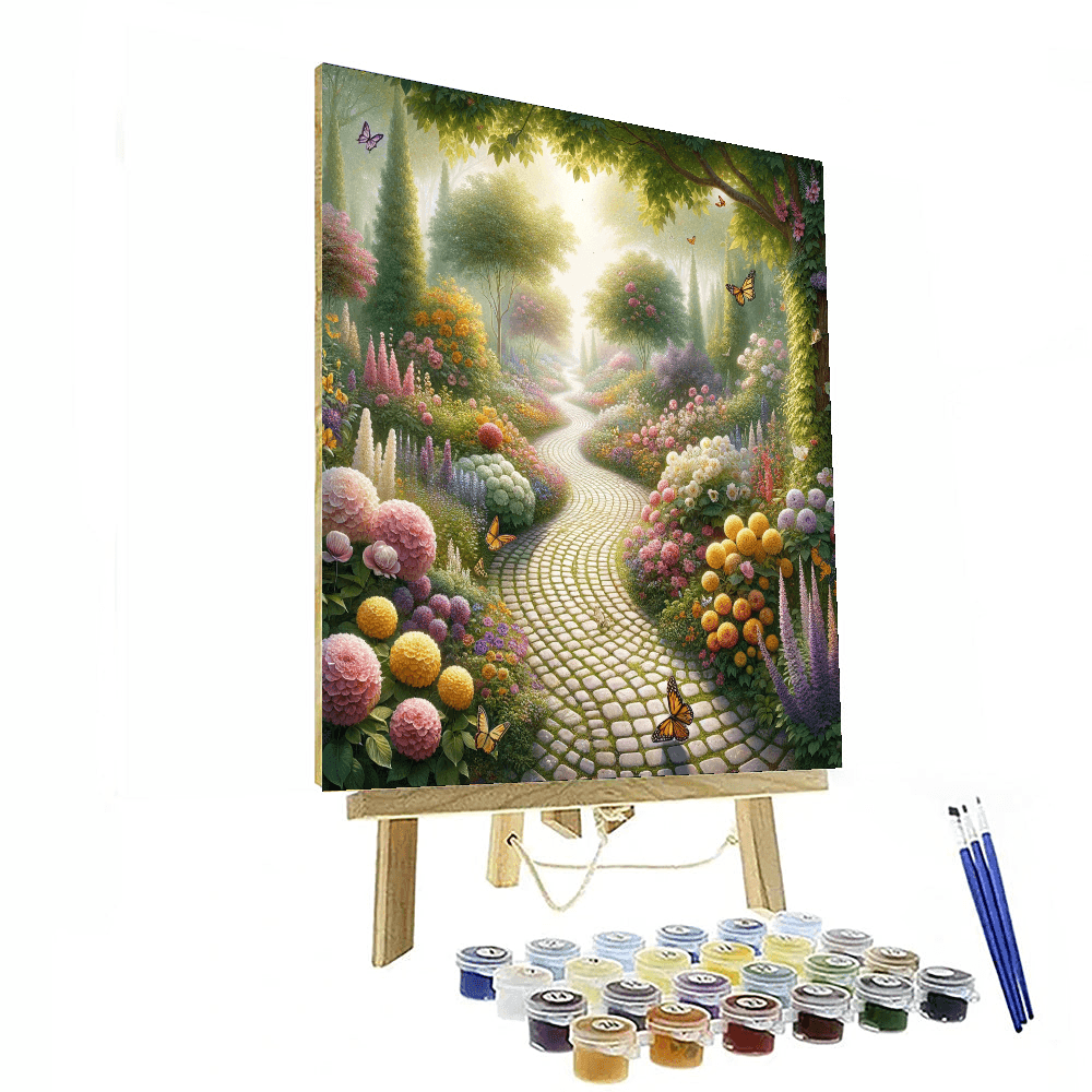 Charming Garden Path - DIY Painting By Numbers Kit – Artistry Rack
