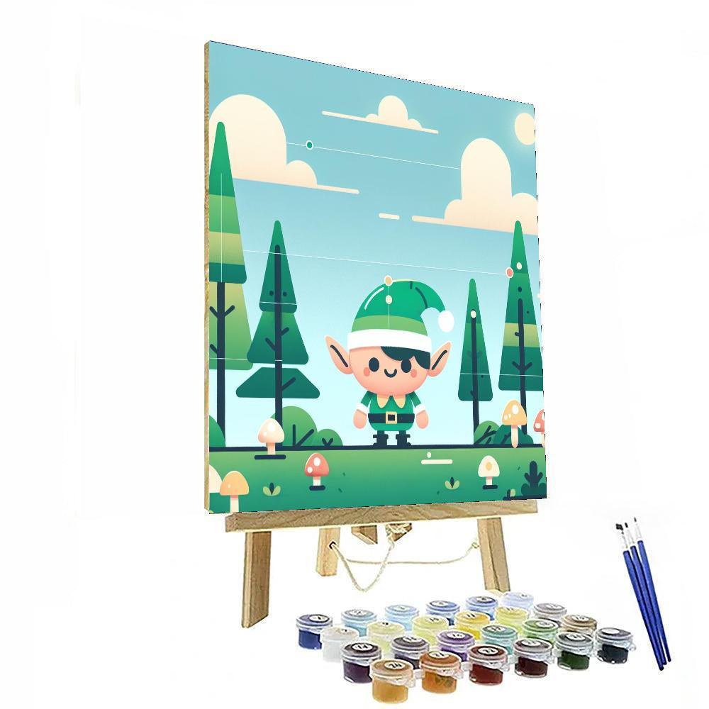 Enchanted Elf DIY Paint By Numbers
