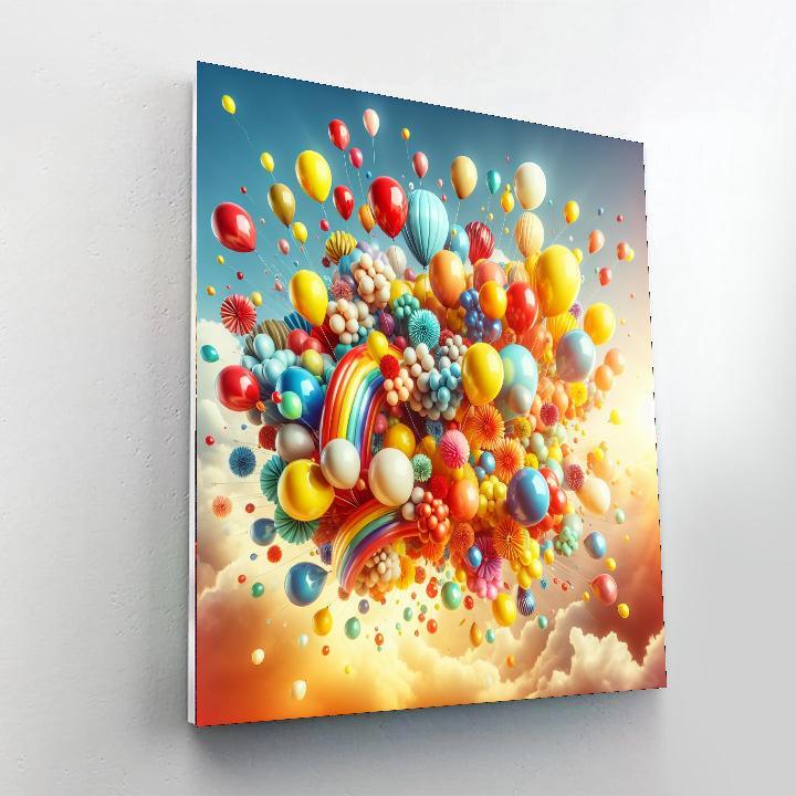 Exciting Balloon Adventure Paint By Color