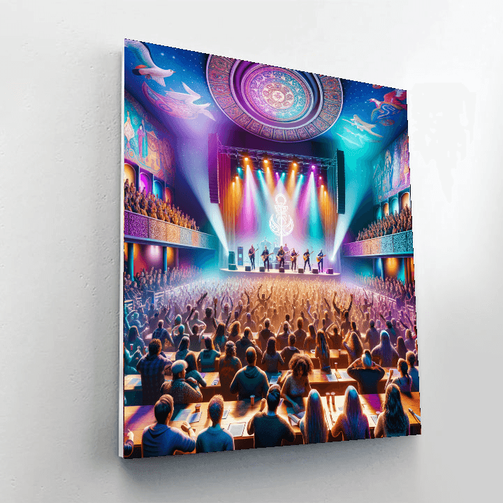 Iceland Airwaves Painting By Numbers Kit