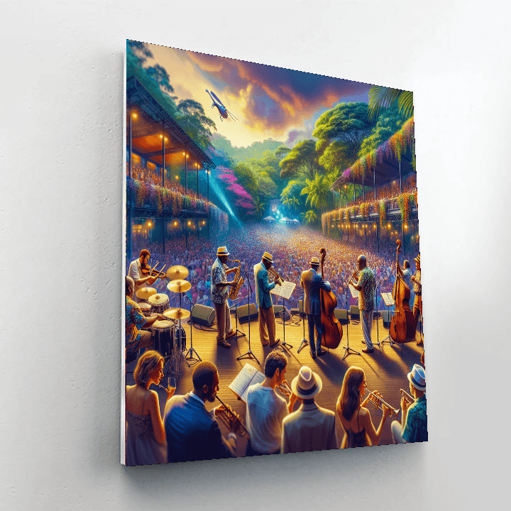 Festival Internacional De Jazz - Costa Rica DIY Paint By Numbers