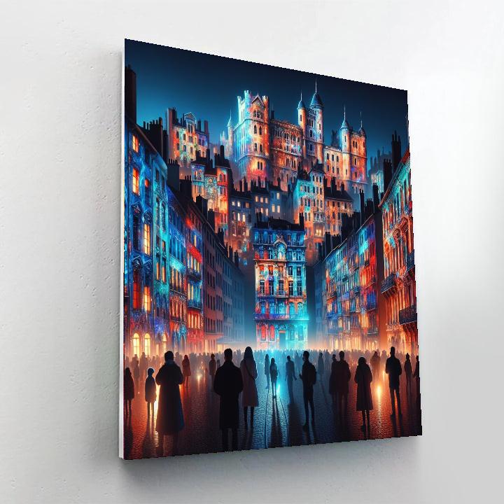 Festivals Of Lights - Lyon Numbered Painting Kits
