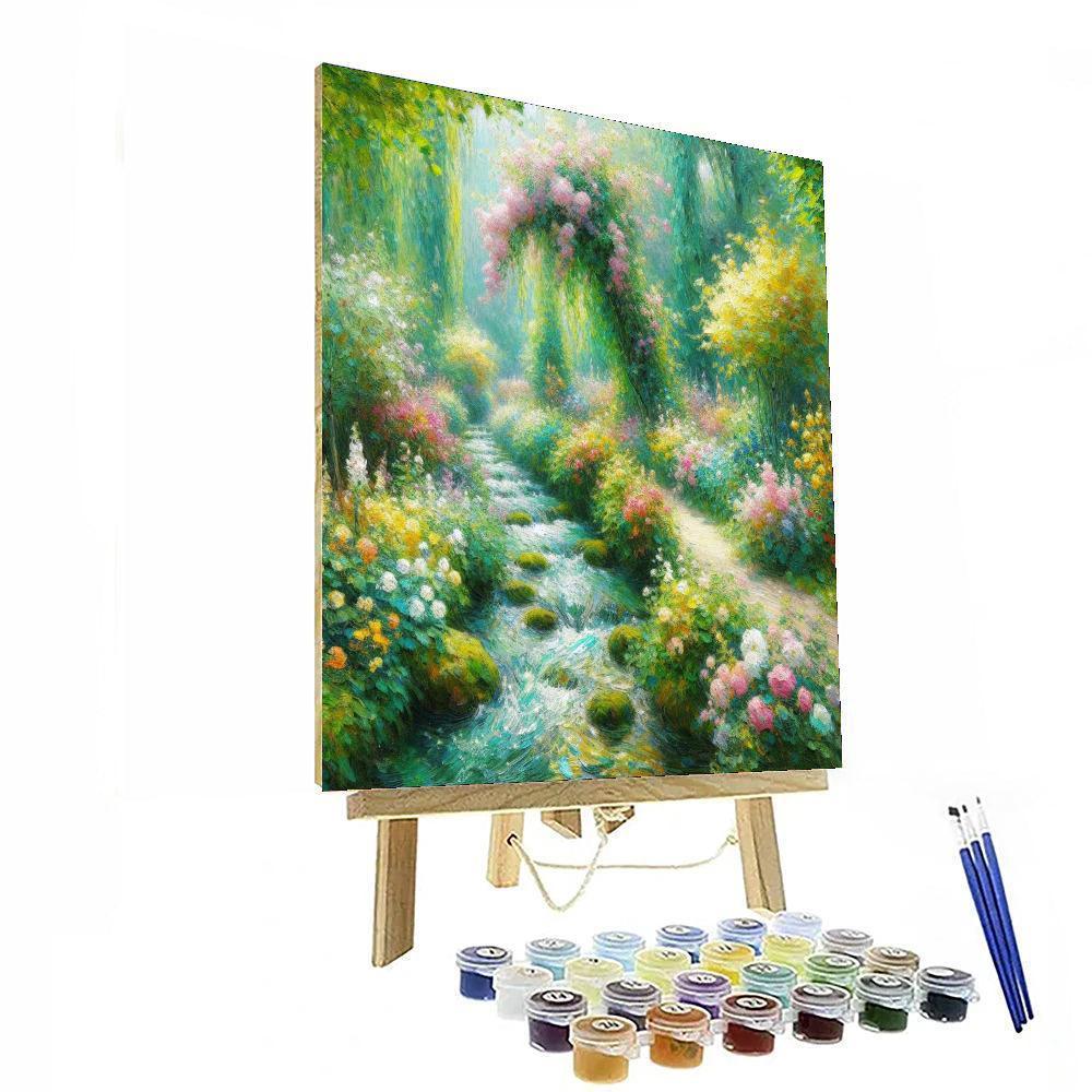 Dreamy Garden Escape Painting By Numbers Kit