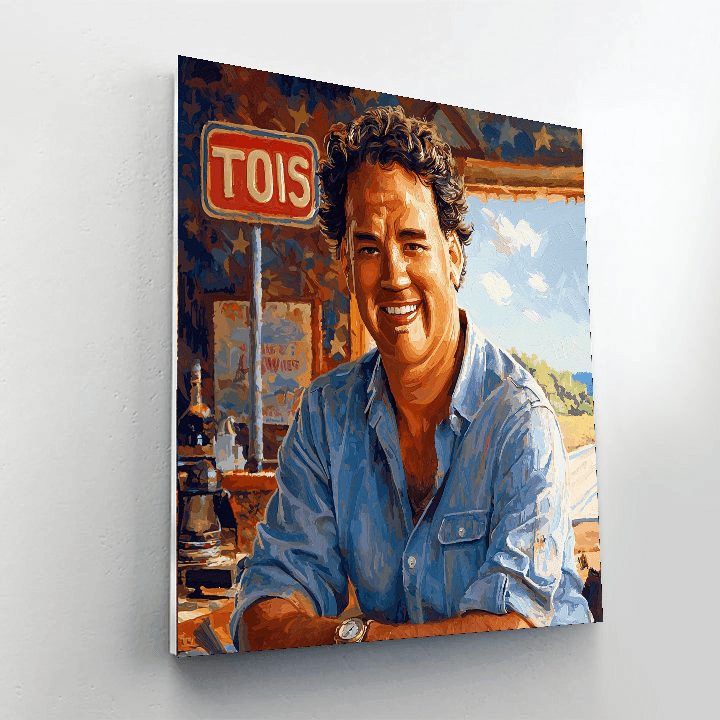 Tom Hanks: The Heart And Soul Of Cinematic Storytelling Paint By Numbers Art