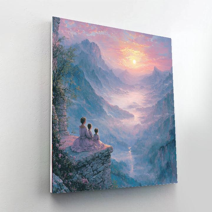 Mystic Mountain Mornings Paint By Number