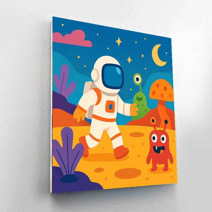 Outer World Expedition Painting By Numbers Kit