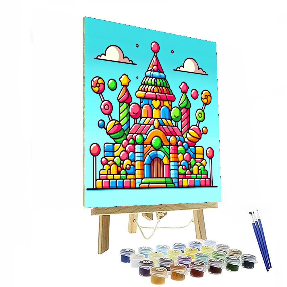 Candy Castle Paint By Numbers Kits