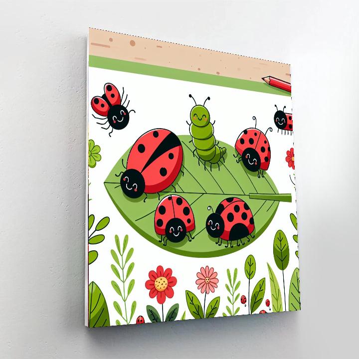 Creepy Crawly Kingdom Paint By Number