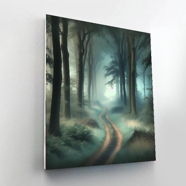 Misty Morning Pathway Paint By Number