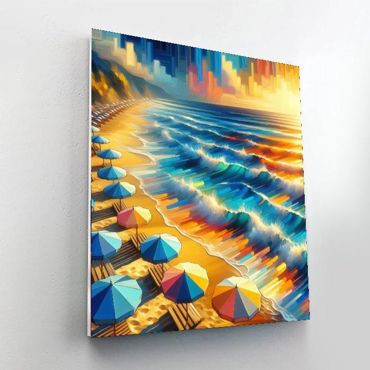 Coastal Seaside Escape Paint By Color