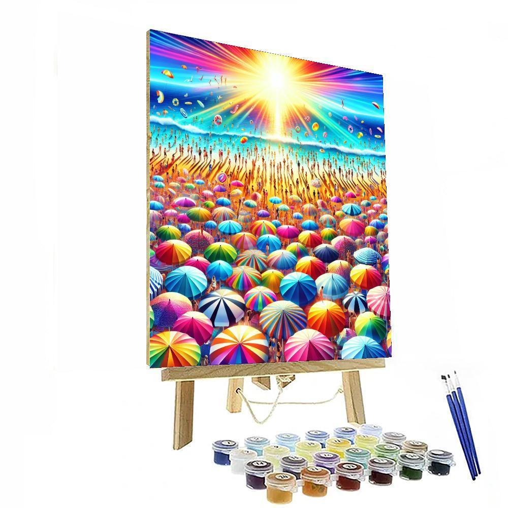 Summer Beach Retreat Numbered Painting Kits
