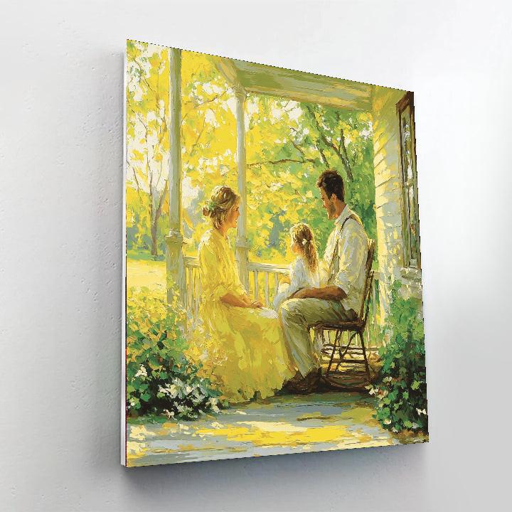 Mom's Favorite Place Painting Number Kit