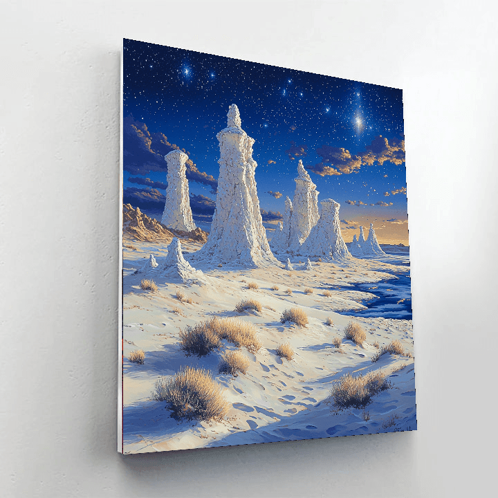 White Desert - Egypt Numbered Painting Kits